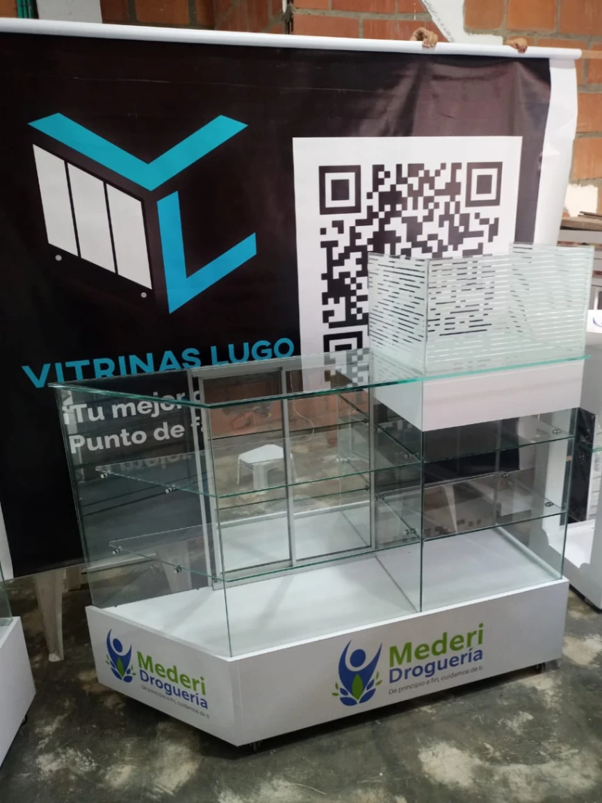 Mostrador en punta